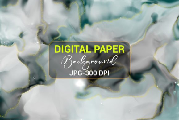 Alcohol Ink Multicolored Digital Paper