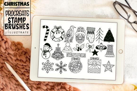 Christmas Procreate Stamp Brush Set: A Strategic Asset for Digital Creators
