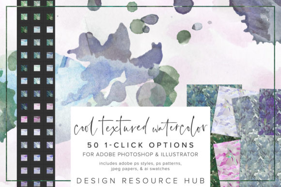 Mastering Artistic Depth with Cool Textured Watercolor PS Styles