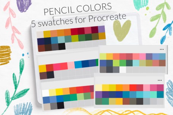 Pencil Colors Palette Classical Swatches: A Strategic Asset for Digital Illustration
