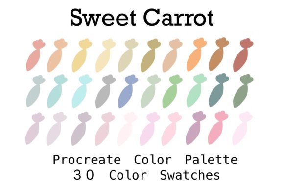 Procreate Color Palette Sweet Carrot: A Practical Evaluation for Digital Artists