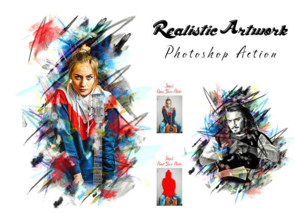 Realistic Artwork Photoshop Action Guide
