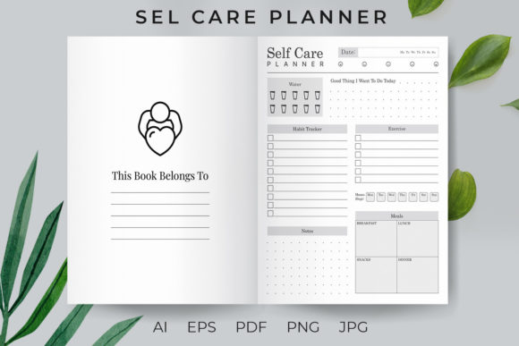Self Care Planner KDP Interior V7 Guide