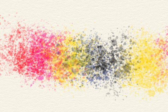 Sprinkle Watercolor Splash Background: A Vibrant Design Asset