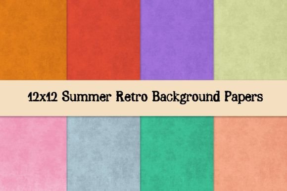 Summer Retro Background Paper: A Practical Evaluation