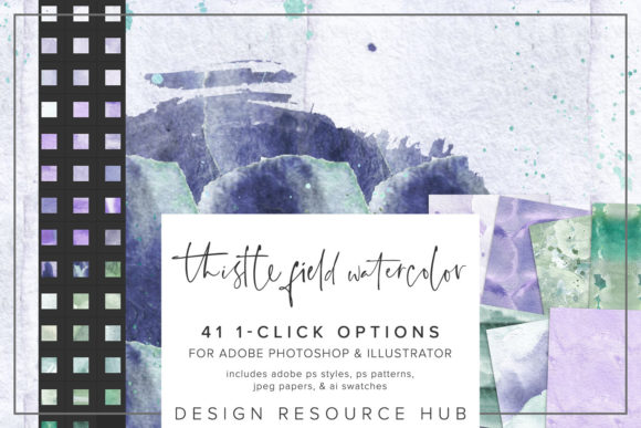 Thistle Field Watercolor Photoshop Style: A Comprehensive Guide