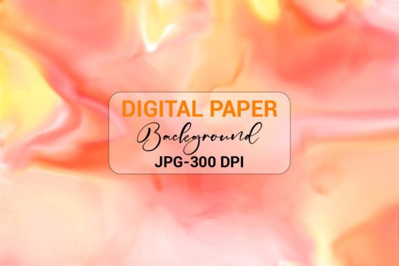 Watercolor Alcohol Ink Digital Paper
